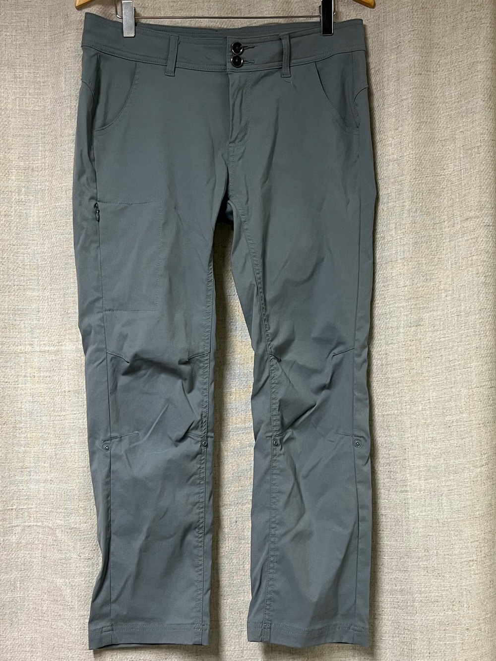 Prana Slate Gray Cargo Performance Pants